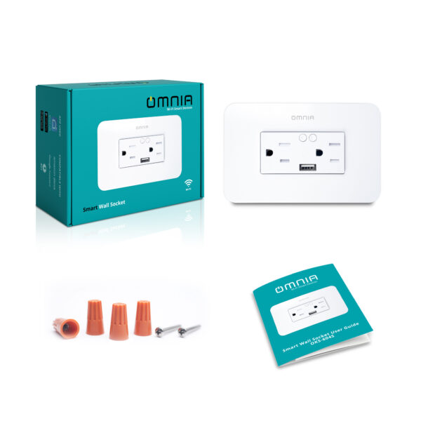 Tomacorriente Inteligente Omnia WiFi con USB - Image 4