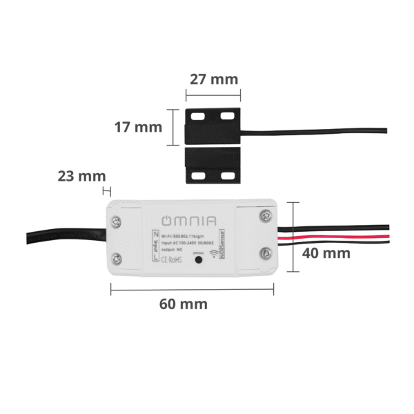 Controlador de puerta de garaje Omnia inteligente WiFi - Kit Completo - Image 3