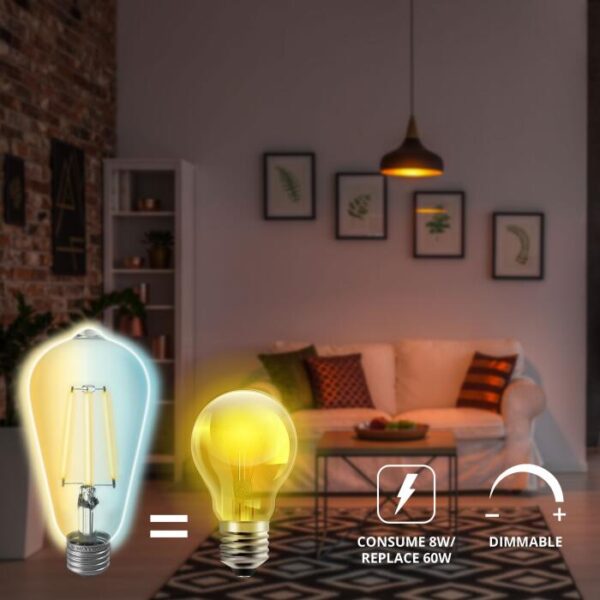 Bombillo Vintage Omnia CW Inteligente WiFi - 2Pack - Image 7