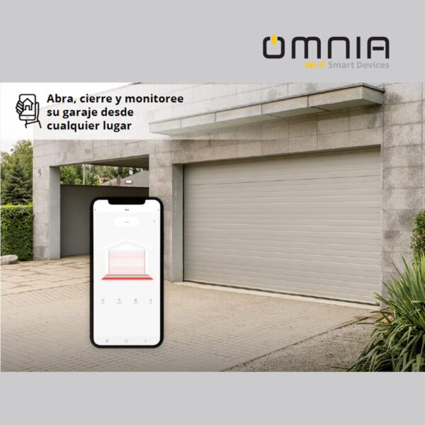 Controlador de puerta de garaje Omnia inteligente WiFi - Kit Completo - Image 8