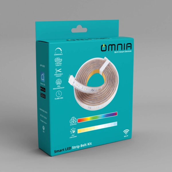 Tira Led Omnia RGB+CW Inteligente WiFi  - 5m - Image 4