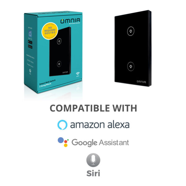 Apagador Inteligente Omnia híbrido WiFi/RF 2 Vías - Image 9