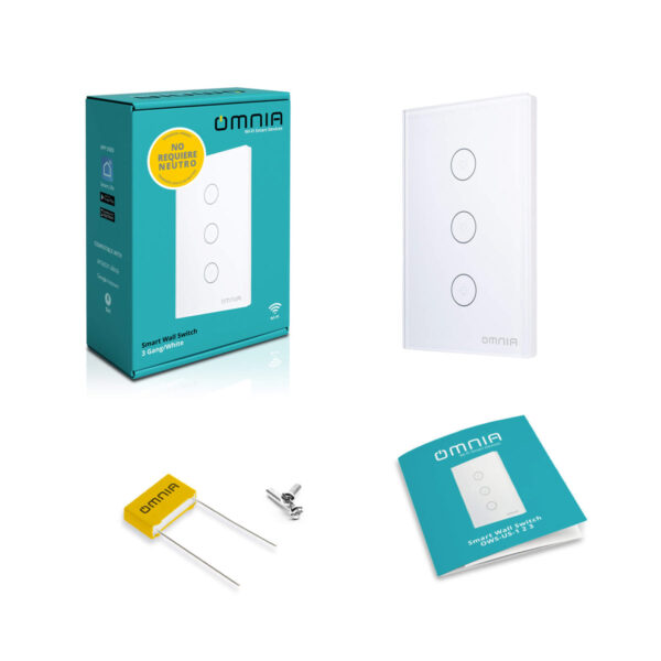 Apagador Inteligente Omnia híbrido WiFi/RF 3 Vías - Image 7