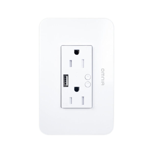 Tomacorriente Inteligente Omnia WiFi con USB - Image 3