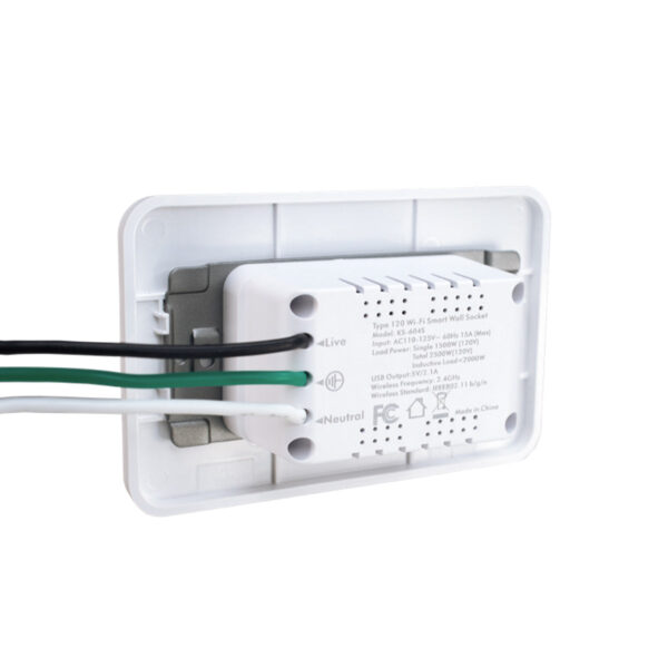 Tomacorriente Inteligente Omnia WiFi con USB - Image 4