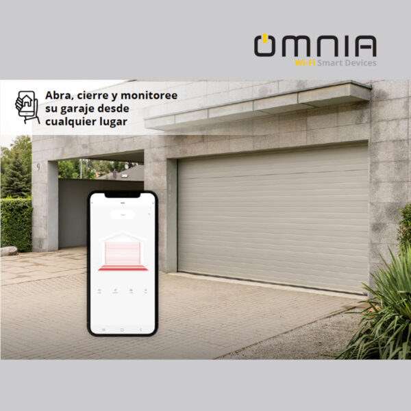 Controlador de puerta de garaje Omnia inteligente WiFi Sin Accesorios - Image 4