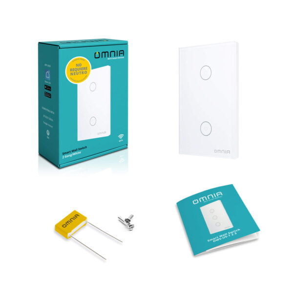 Apagador Inteligente Omnia híbrido WiFi/RF 2 Vías - Image 12