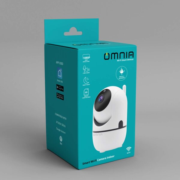 Camara Omnia PTZ  Inteligente WiFi Interior