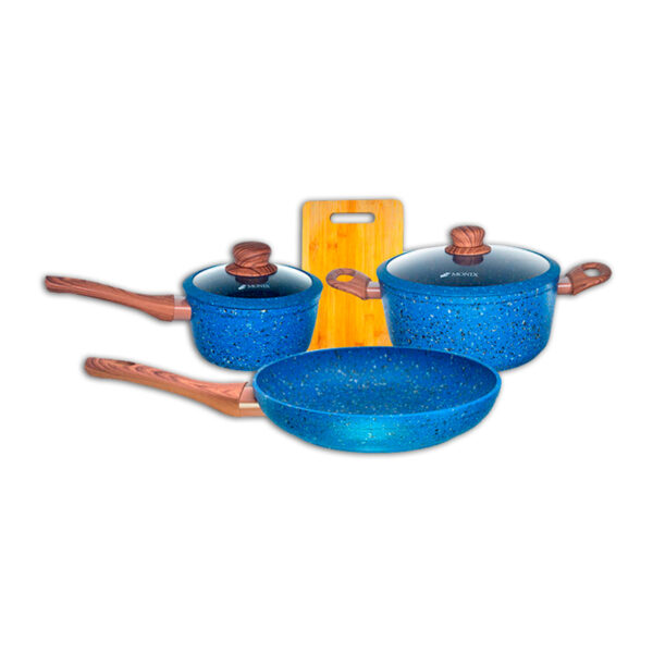 Juego de Ollas Monix Granito 6pzs