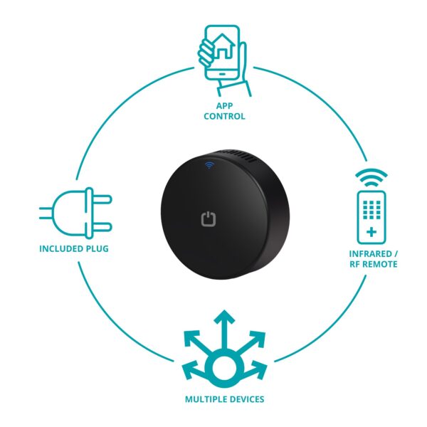 Control Remoto Omnia Universal IR/RF Inteligente WiFi - Image 4