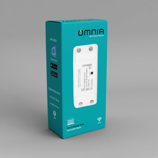 Controlador de puerta de garaje Omnia inteligente WiFi Sin Accesorios