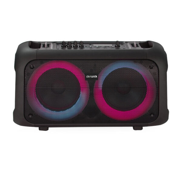 Bocina Portátil Aiwa Sistema de audio Micrófono Bluetooth - 400W