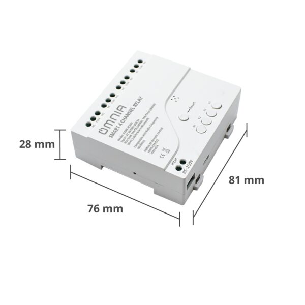 Relay Omnia Inteligente WiFi/RF 4canales - Image 4