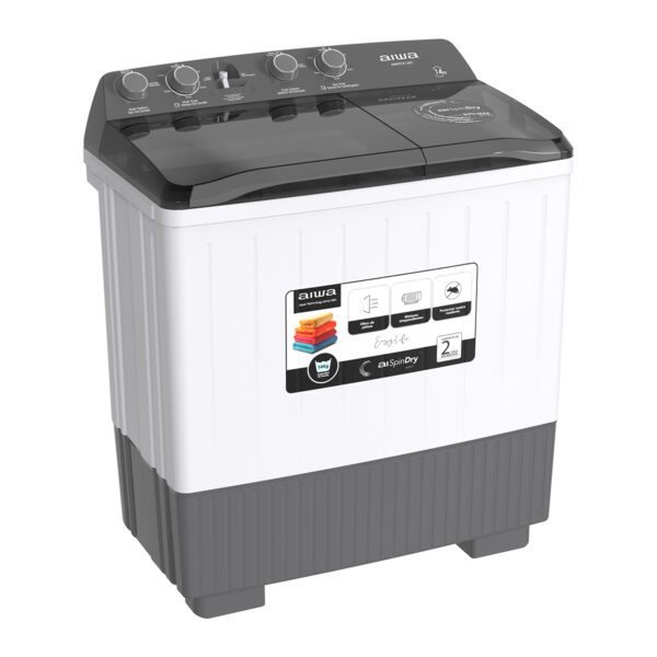 Lavadora Aiwa Semiautomática -14Kg - Image 4