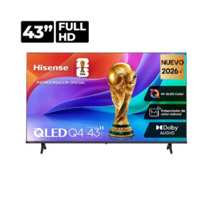 Pantalla QLED Hisense Smart FHD - 43"
