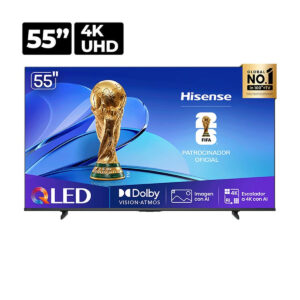 Pantalla QLED Hisense Smart 4K UHD - 55"