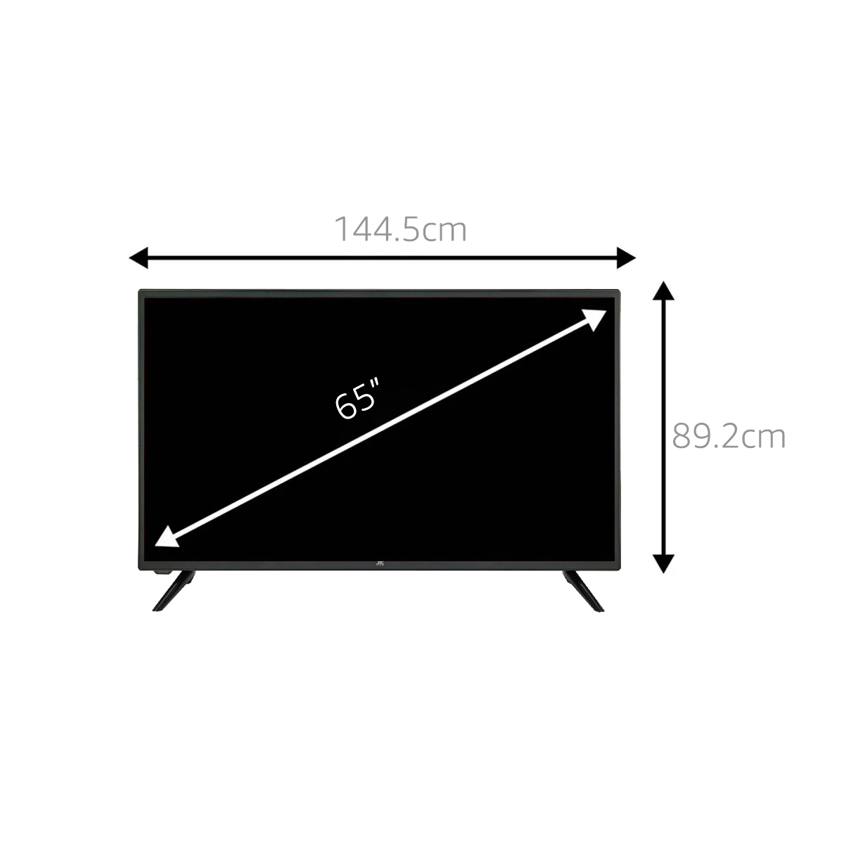 Pantalla LED Smart JTC 4K Android - 65" - Image 3