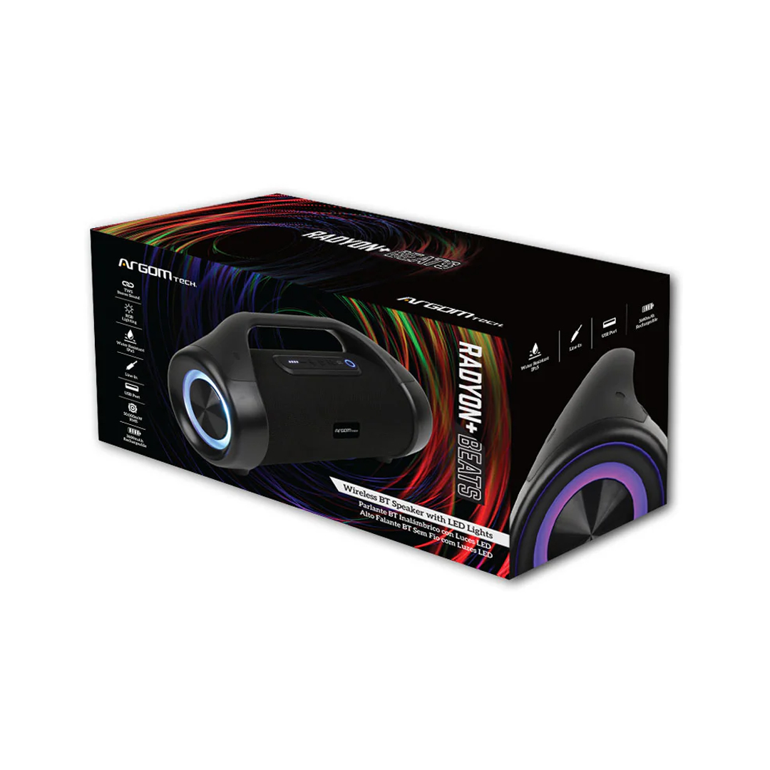 Altavoz Portátil Radyon+ Beats ARGOM BT TWS LED - 50W - Image 9