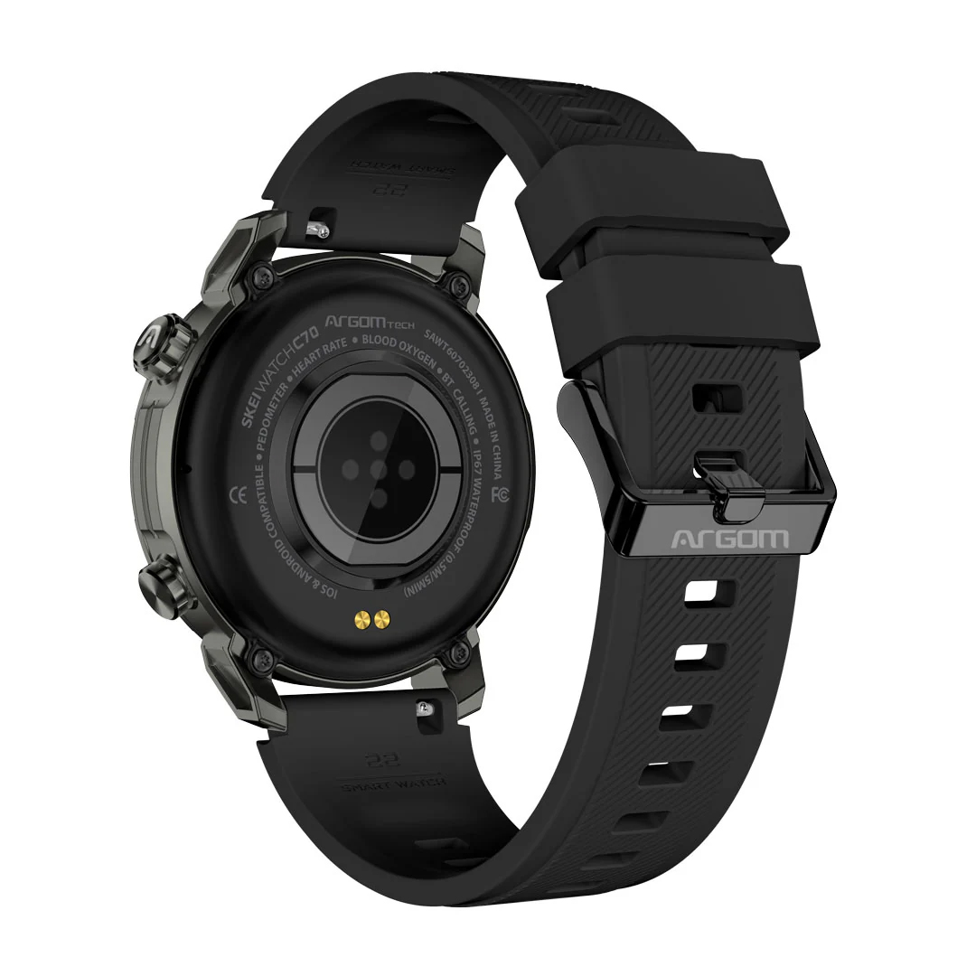Reloj Inteligente C70 ARGOM Doble Banda- Negro - Image 3