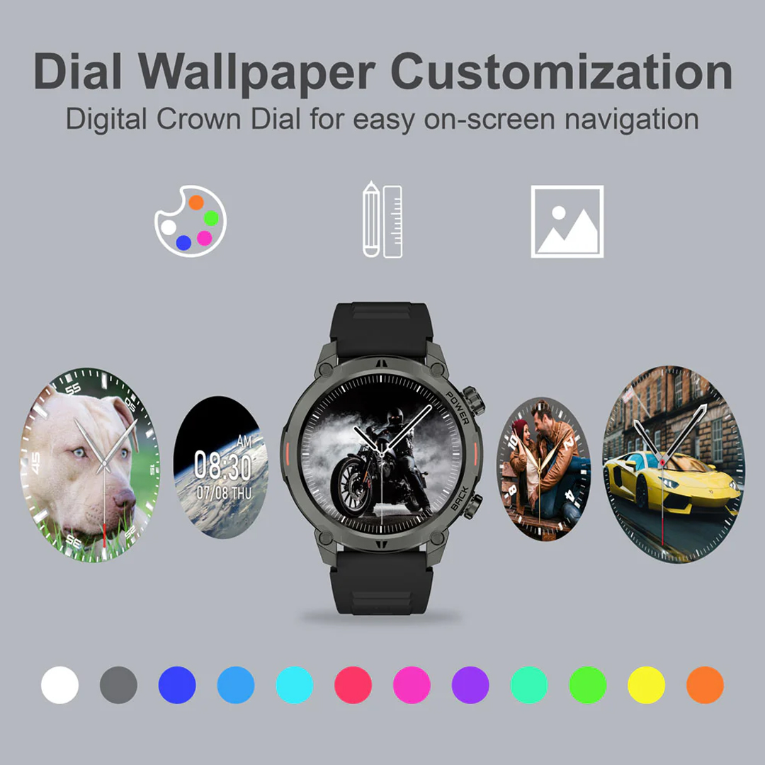 Reloj Inteligente C70 ARGOM Doble Banda- Negro - Image 12