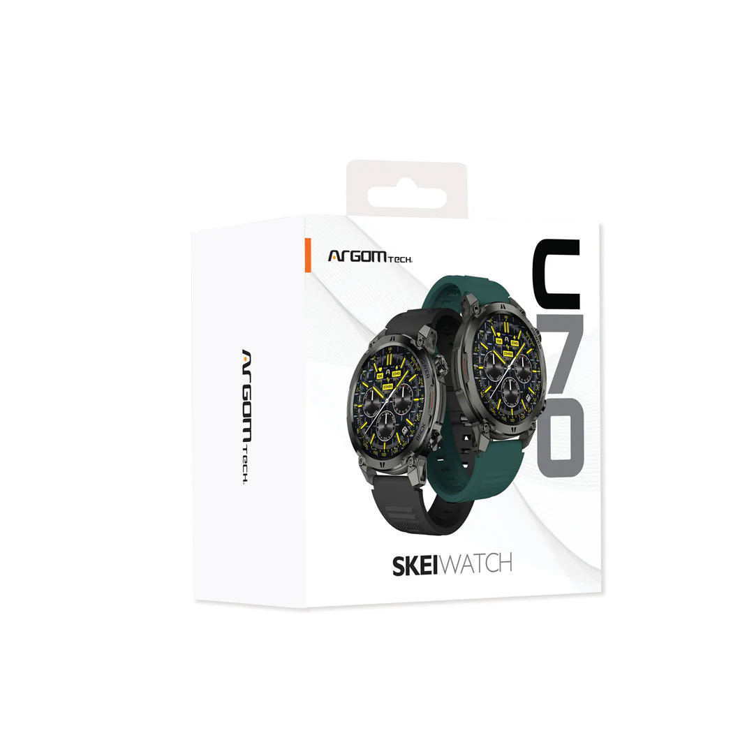 Reloj Inteligente C70 ARGOM Doble Banda- Negro - Image 14